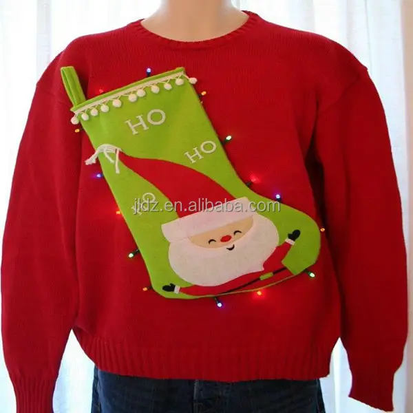 

Unisex knitted pattern Christmas jumper ugly sweaters with fantastic design, Custom made