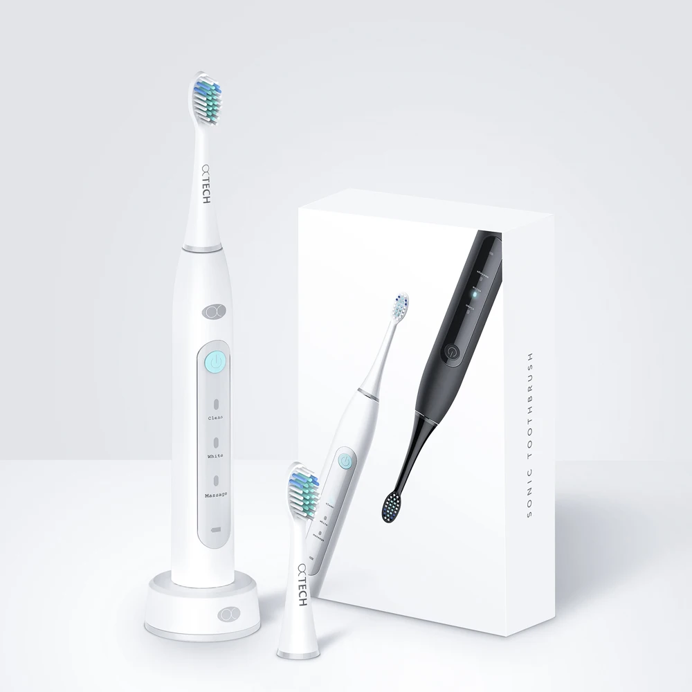 

Electric toothbrush for adults with modern electric toothbrush case or cover, White;can be customised
