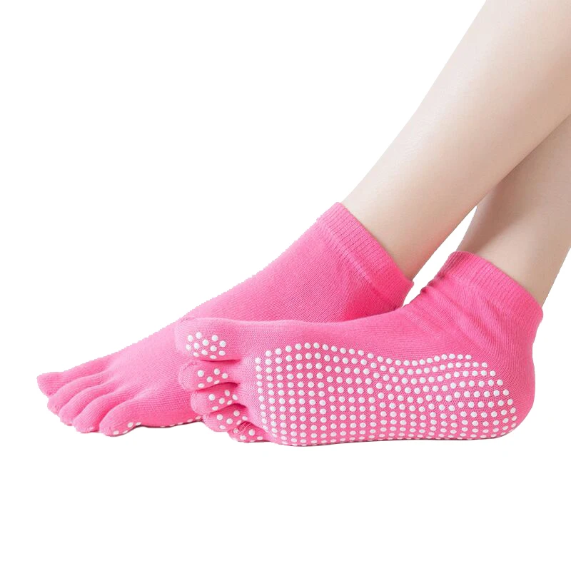 Comfortable Cotton Non Slip Toless Yoga Socks - Buy Yoga Socks,Toless ...