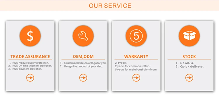 our service
