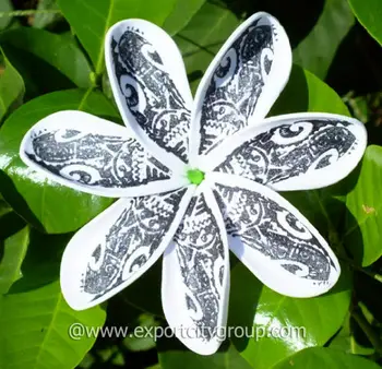 Tahitian Tiare Foam Flower Tribal Tattoo Print 8 Colors Option Buy Foam Flowershandmade Flowerartificial Flowers Product On Alibabacom