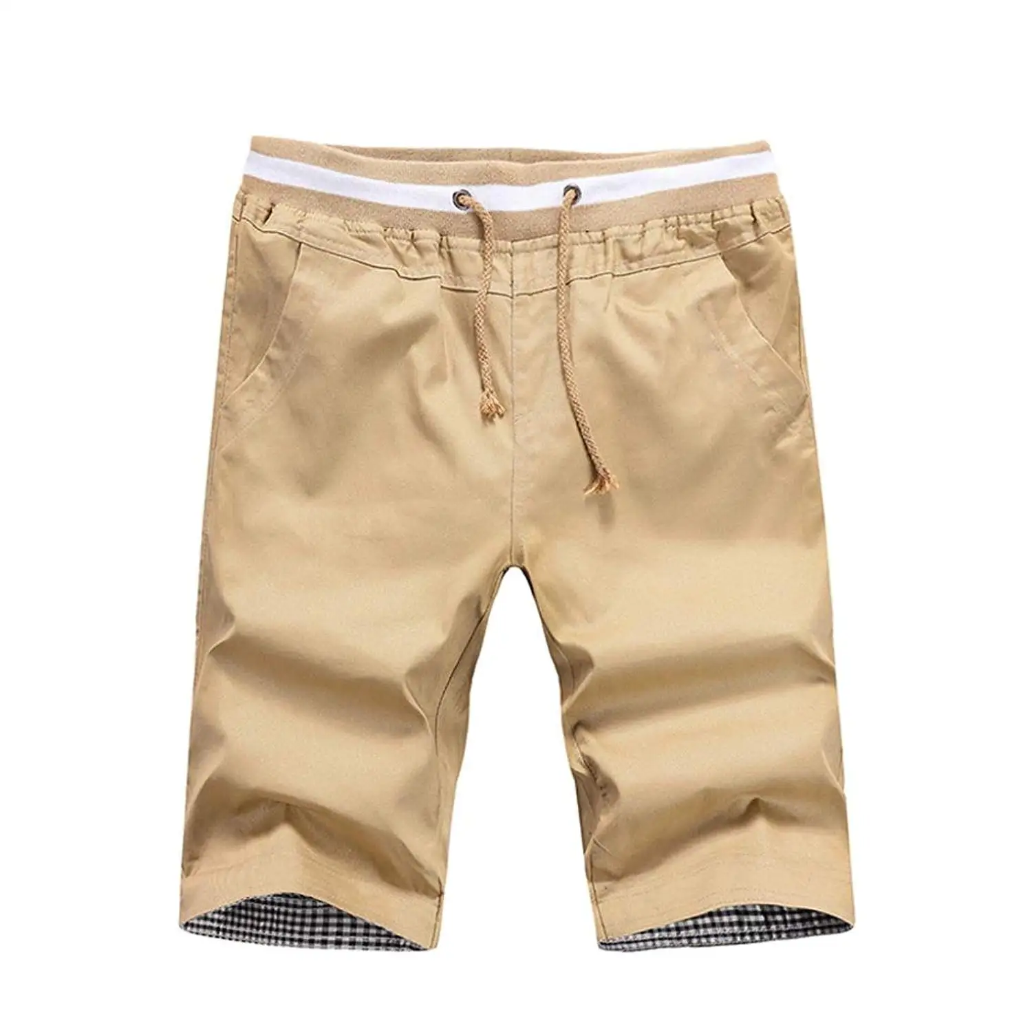 RAISINGTOP Men Shorts Drawstring Swim Trunks Quick Dry Beach Surfing Running Swimming Water Pants Pattern Relaxed