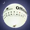 Color changing light balloon, large helium balloon, pvc LED balloon for advertising