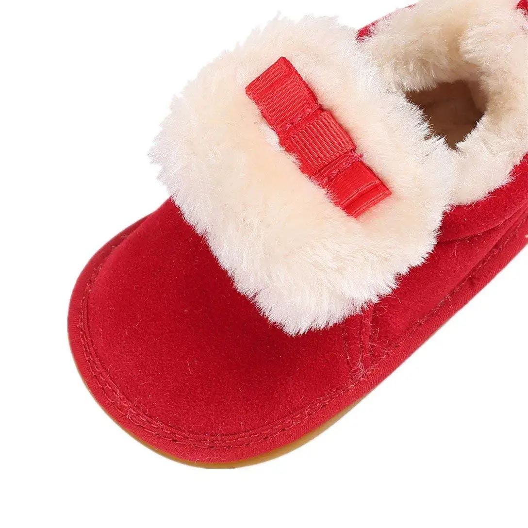 red infant shoes