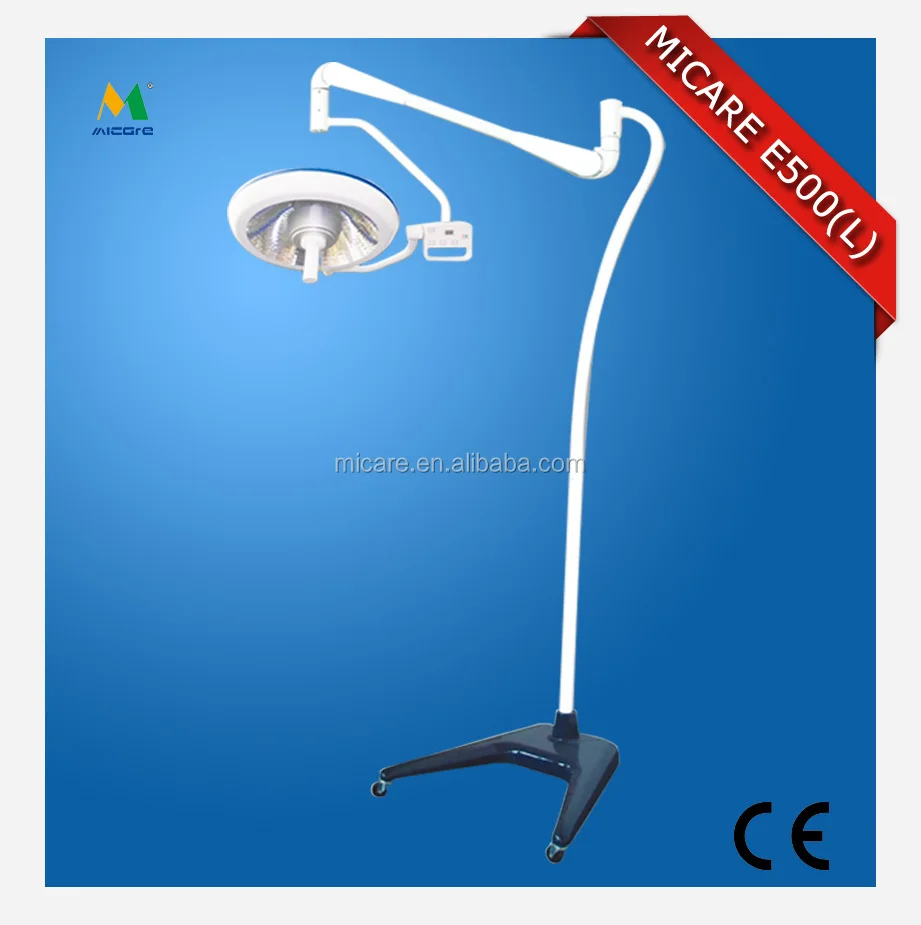 E500l Cancer Medical Equipment Operating Lamp Floor Standing Led