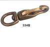 Swivel Round Eye Brass Quick Snap Hooks Model 334B