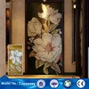 interior wall decoration glass flower mosaic tile pictures pattern