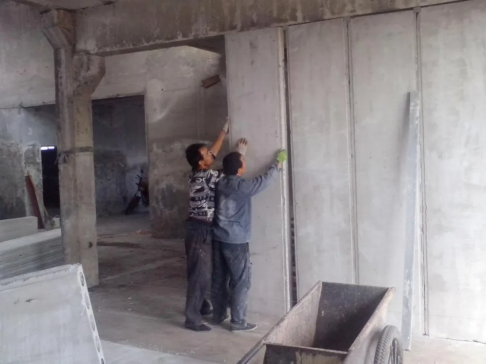 HQJ Internal partition wall installation