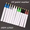 Paint Pens for Rock Painting - Wood, Glass, Metal and Ceramic Works On Almost All Surfaces Medium Tip Oil Paint pens