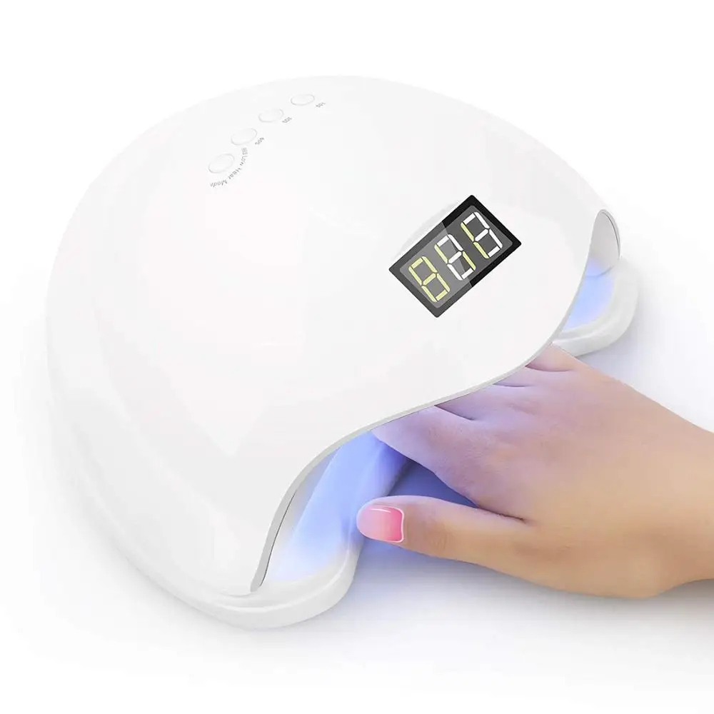 

18W 36W 48W Gel Nail Polish Curing Manicure/Pedicure 10s/30s/60s/99s SUNUV 36W UV LED Nail Lamp Dryer, Red /rose champion /yellow /white /black