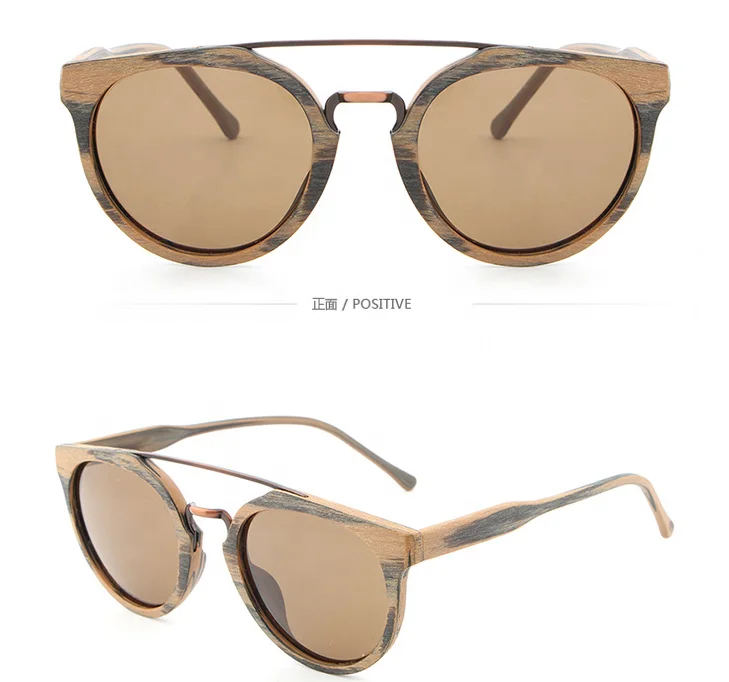 

Sunflower classics fashion trendy high quality hand made acetate polarized sunglasses men wood like color, Colors