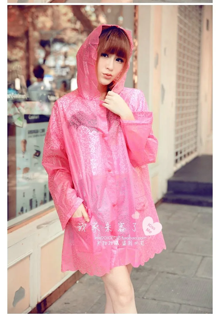 Rainwear Hooded Pvc Two Piece Raincoat 