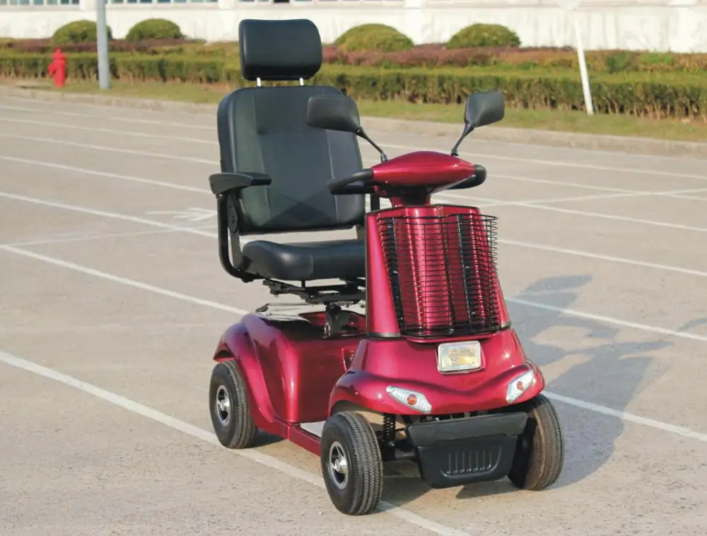 Safe Comfortable Outdoor 4 Wheels Electric Disabled Person Mobility Scooter for Elders