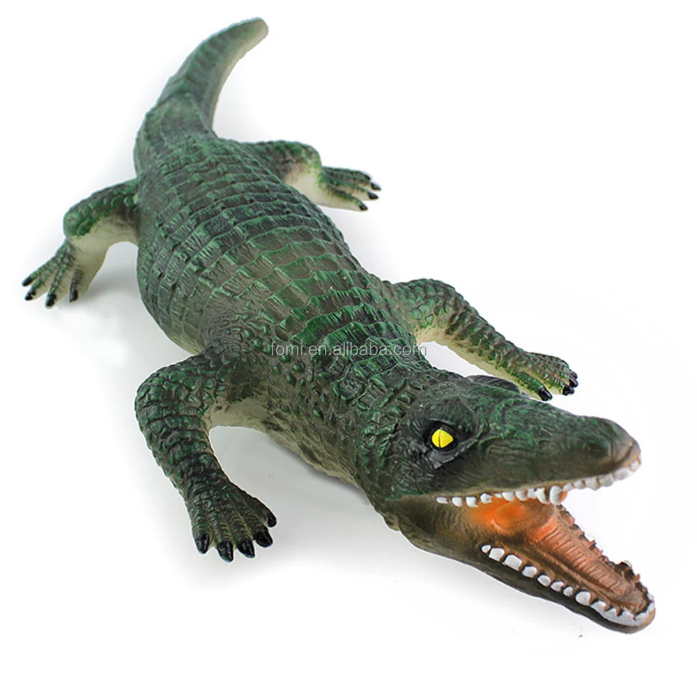 plastic crocodile toy