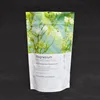 Resealable zipper food packaging bags stand up pouch with clear oval window