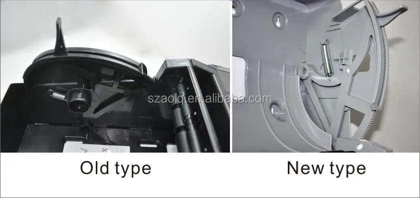 Lever action tissue dispenser,jumbo roll manual hand paper towel dispenser