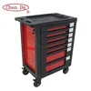 2017 new metal tool set trolley with 7 drawers for car repair tools set storage
