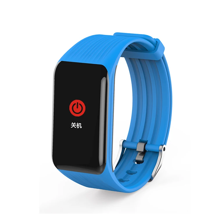 

2019 Newest GPS Tracker Fitness Band K1 Heart Rate Monitor Call Reminder Smart Watch, Black;blue;red