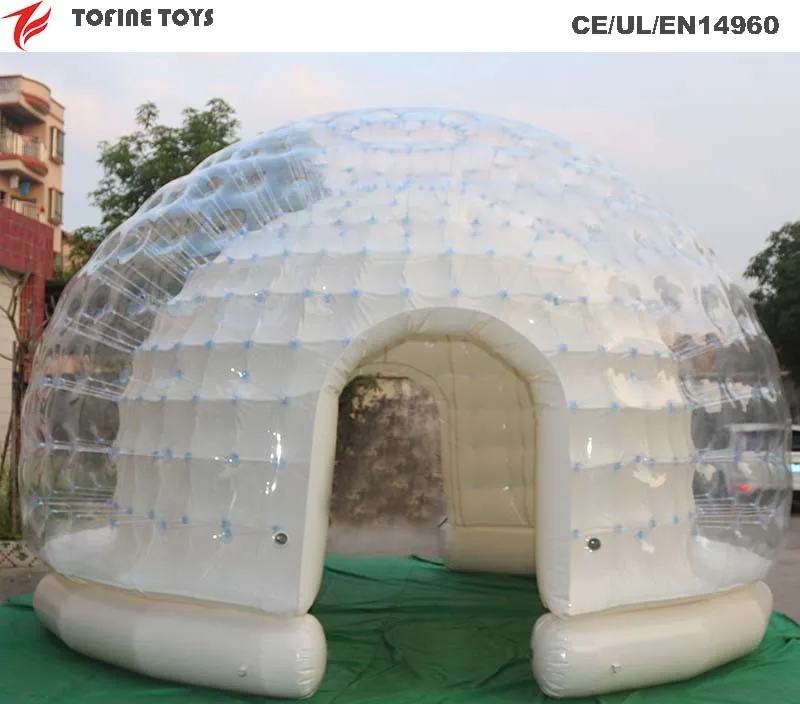 outdoor inflatable bubble dome