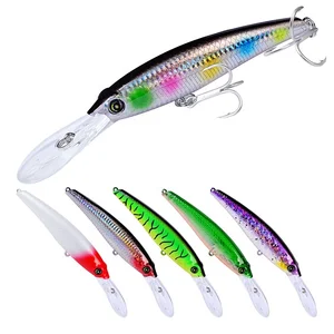 Big Minnow Wobbler Fishing Lure Crankbait Peche 19.5cm 46.5g Artificial Bait Pike Carp Lures