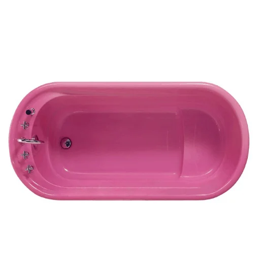 pink baby spa bathtub