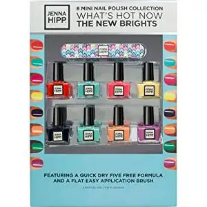 Jenna Hipp The New Brights 8 Mini Nail Polish Collection