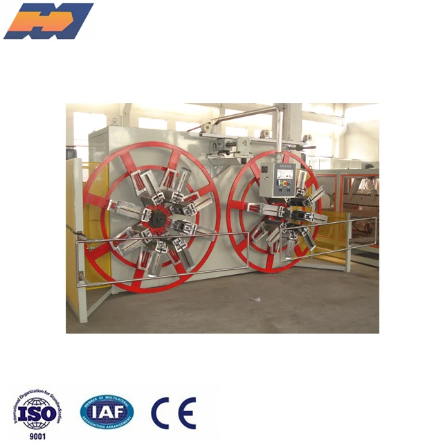 
Advanced technology double disk plastic pipe coiler winding machine sealing strip winder 