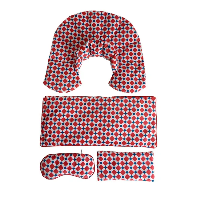 Natural Herbal Microwavable Wrap Heating Pad Filled With Seeds For Eyes