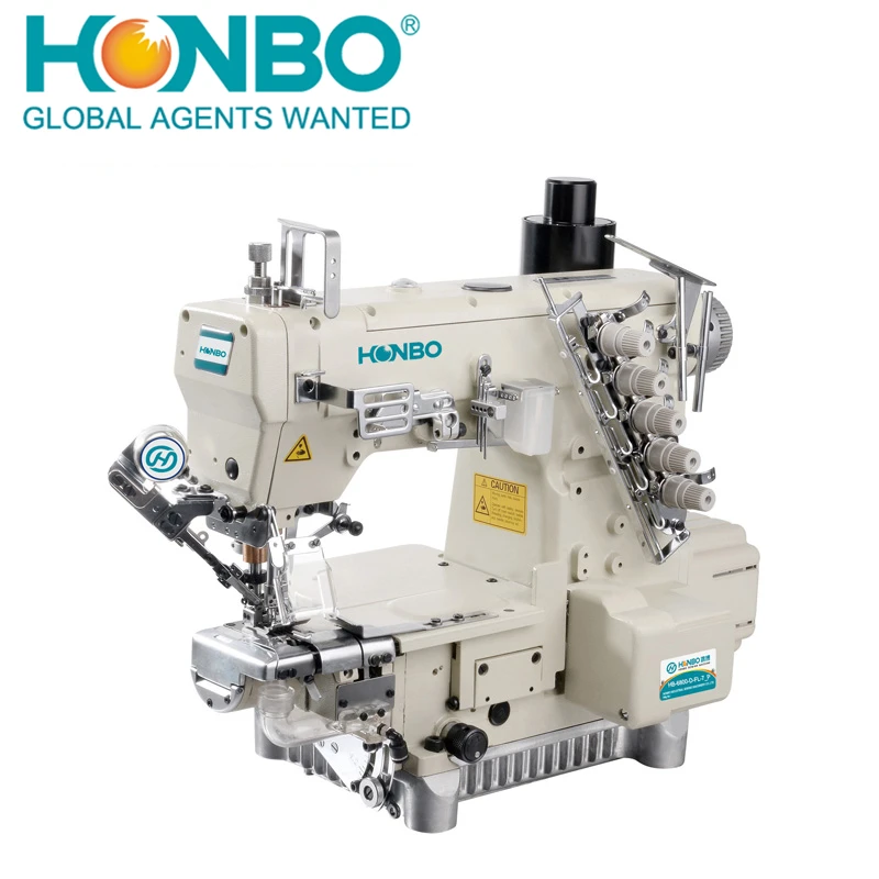 Hb6700dfl Direct Sale Price Fabric Trimmer High Speed Cylinder Bed Left Handed Industrial