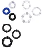Pack of 3 Sexual Tool Orgasmic Erection Men Silicone Cock Ring