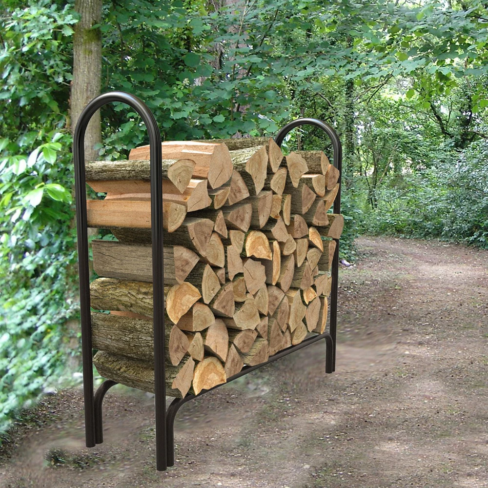Outdoor Firewood Log Rack 