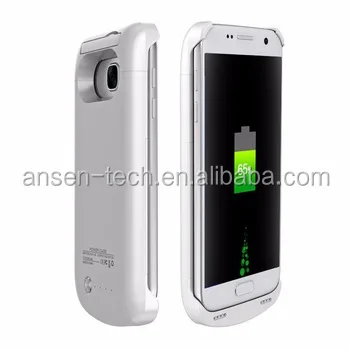 restaurant power bank sublimation battery case cell phone case charger for Samsung Galaxy S7 battery case