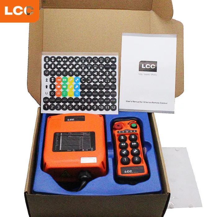 

Q800 LCC Crane Radio Remote Control for Hoist Crane