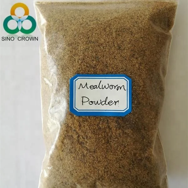 57 Protein Dried Mealworm Powder Full Fat Protein Mealworm Powder