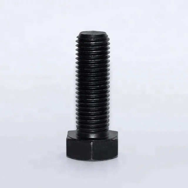 
DIN 933 DIN931 High Strength Carbon Steel All Thread Hex Bolt and Nut Grade 8.8 