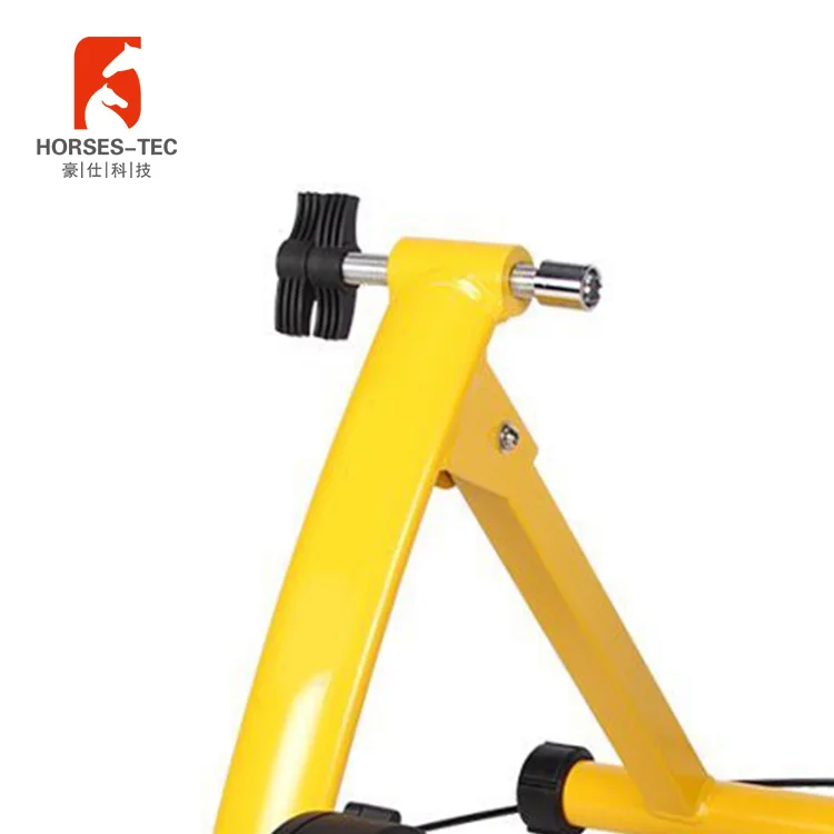 Heavy duty magnetic indoor bike rack stand exercise bicycle trainer