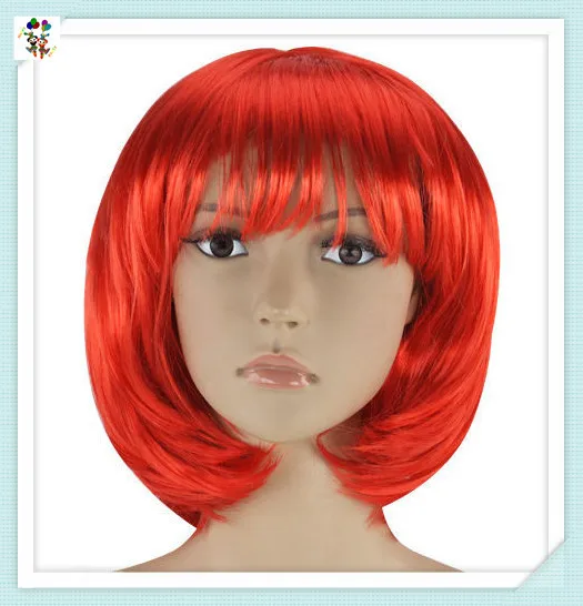 Cheap Colors Fancy Dress Costume Short Bob Synthetic Carnivalhalloween Party Wigs Hpc 0002 9553