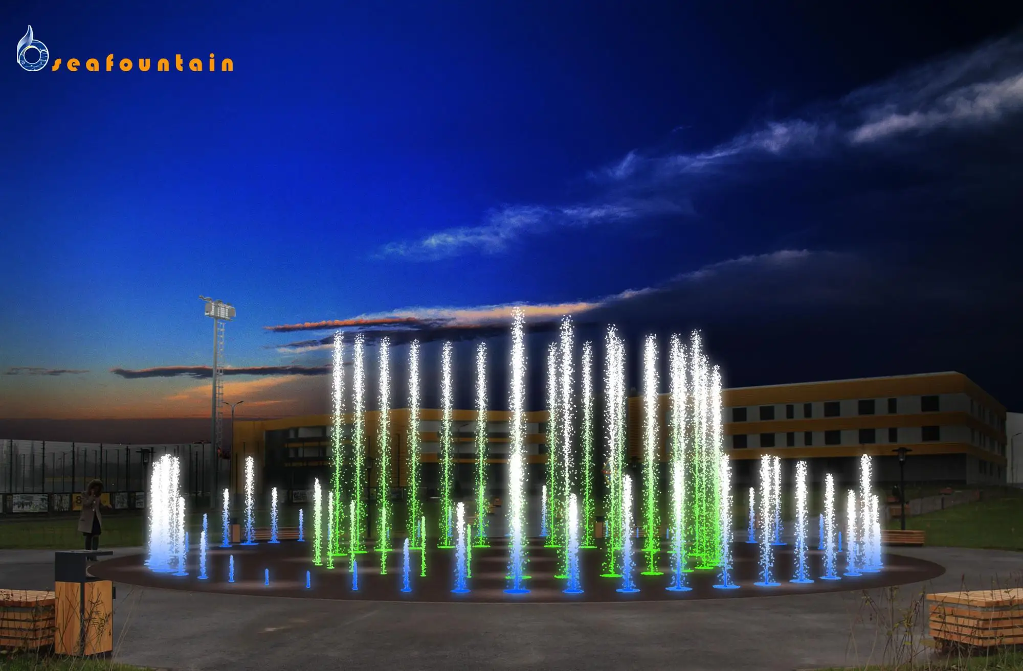 Garden Fountains Underground Led Dancing Dry Fountain Buy Fountain,Water Fountain,Dry Fountain