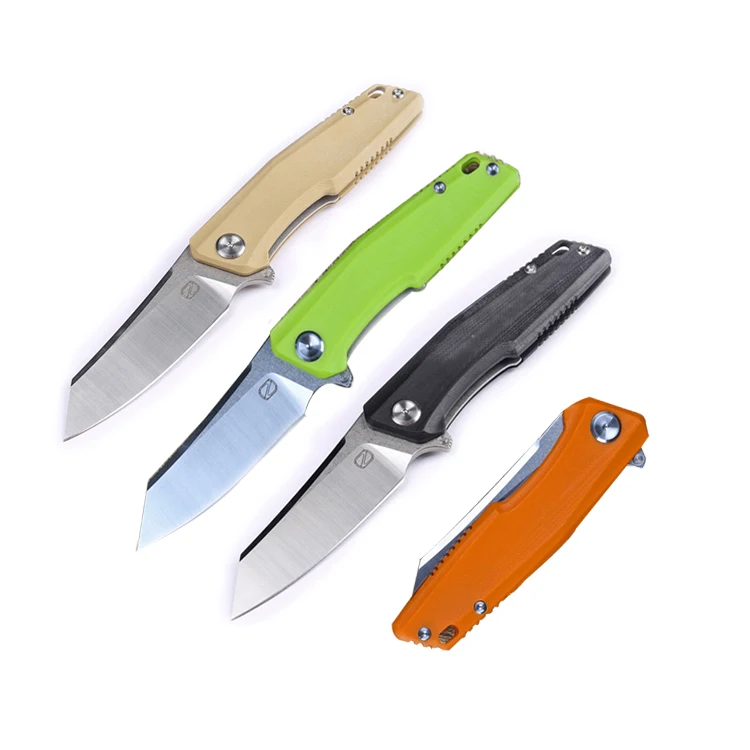 

Hot Selling G10 Handle Folding pocket Knives Folder Knife For Sample