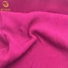 Woven Solid Dyed 100% Rayon Crepe Silk Chiffon Fabric For Dress