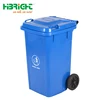 Roughneck Plastic Wheeled Outdoor 100 150 240Ltr Rollout Trash Can with Lid