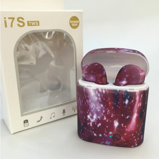 

TWS Camouflage Wireless Earphone Earbuds Double Ear Stereo Earphone