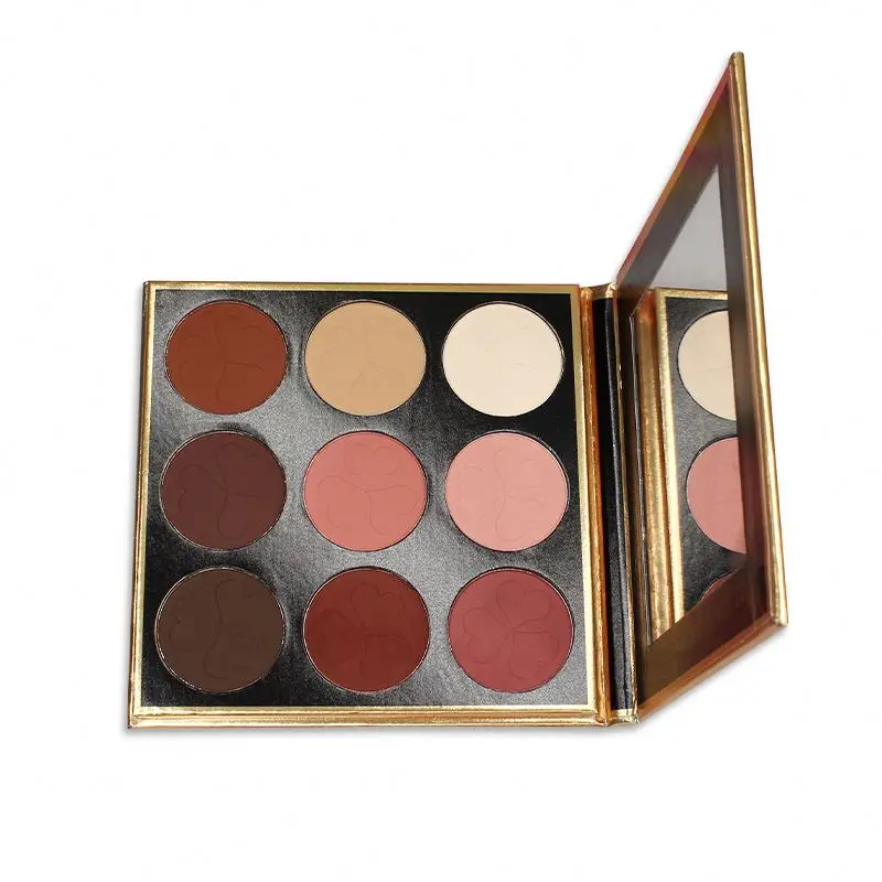 

Private Label Make Up Cosmetics Glitter Eyeshadow Palette With Your Own Brand Eye Shadow, Multi-colored