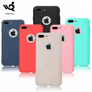 Hot selling Candy soft silicone case for iphone 7 8 x