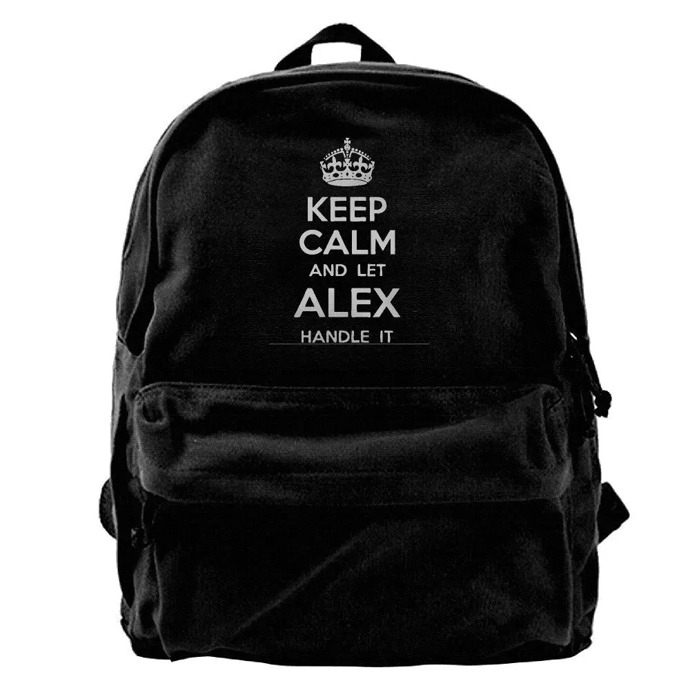 Keep Calm Alex School Bag Outdoor