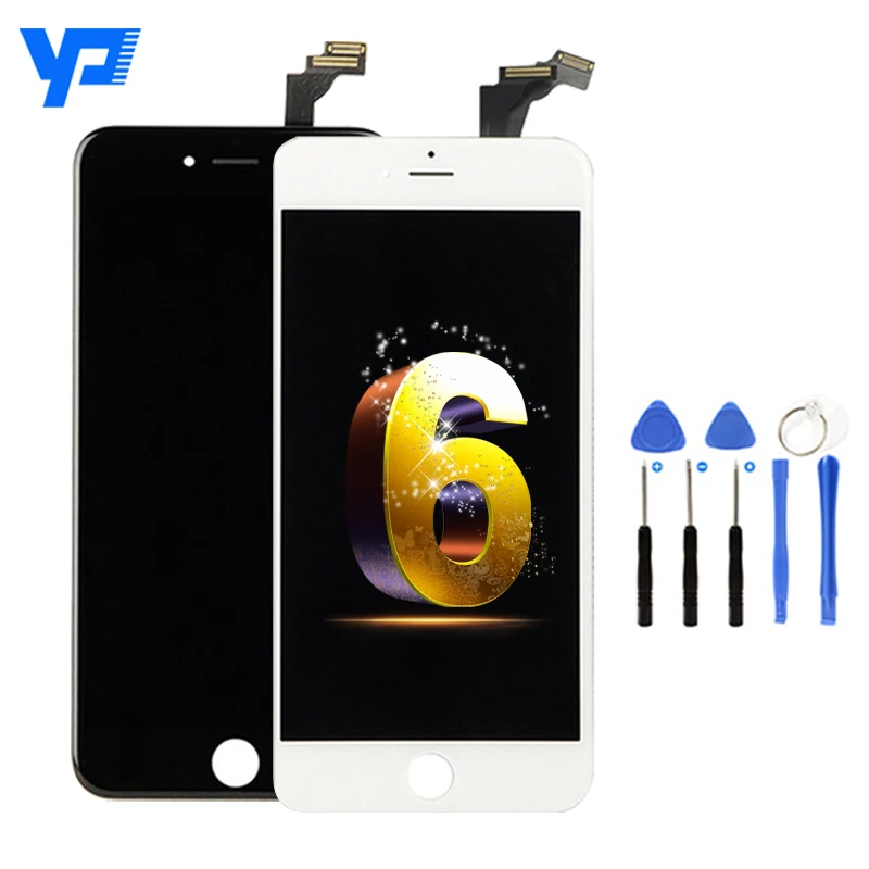 

Shenzhen Wholesale LCD Touch Screen For iPhone 6 LCD Display Assembly, Black/white