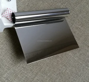 Image of Stainless Steel Multipurpose Dough Pastry food Scraper