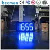 12v led digital clock time alarm clock with travelling led torch time and temperature led message board