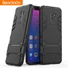 Oem Welcome tpu pc anti shock kickstand mobile phone case for Xiaomi Pocophone F1 back cover