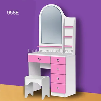 Chest Girls Furniture Mirror Dresser With 4 Drawer 958e Buy